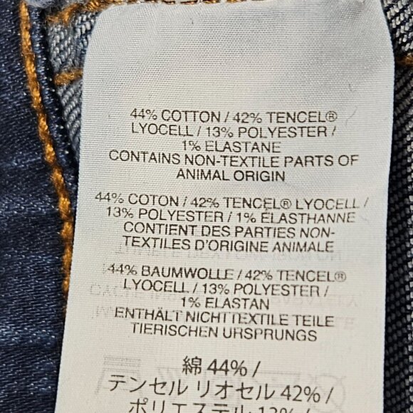 Madewell 10" High Rise Skinny Jeans Womens Size 25 Medium Wash Denim Pants - Picture 6 of 6